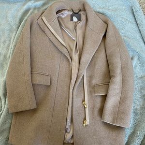 JCREW coat- beige
